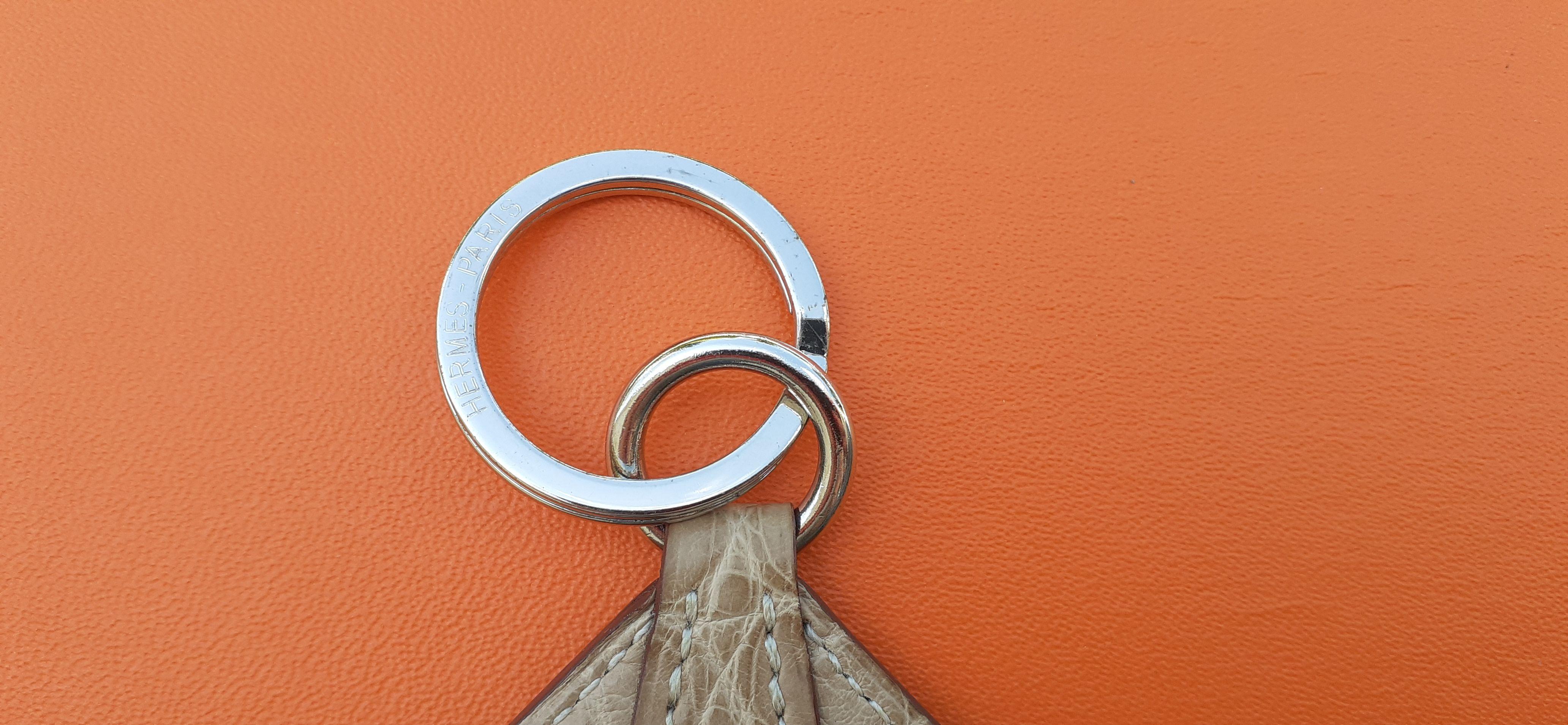 Hermès Keychain Key Holder Alligator For Sale 4
