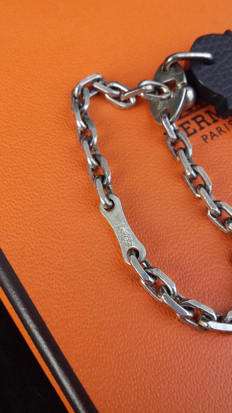 Hermès Keychain Key Holder Winter Snowman Charm for Kelly Birkin bags