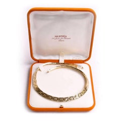 Hermes Kilim Necklace Yellow Gold 18K