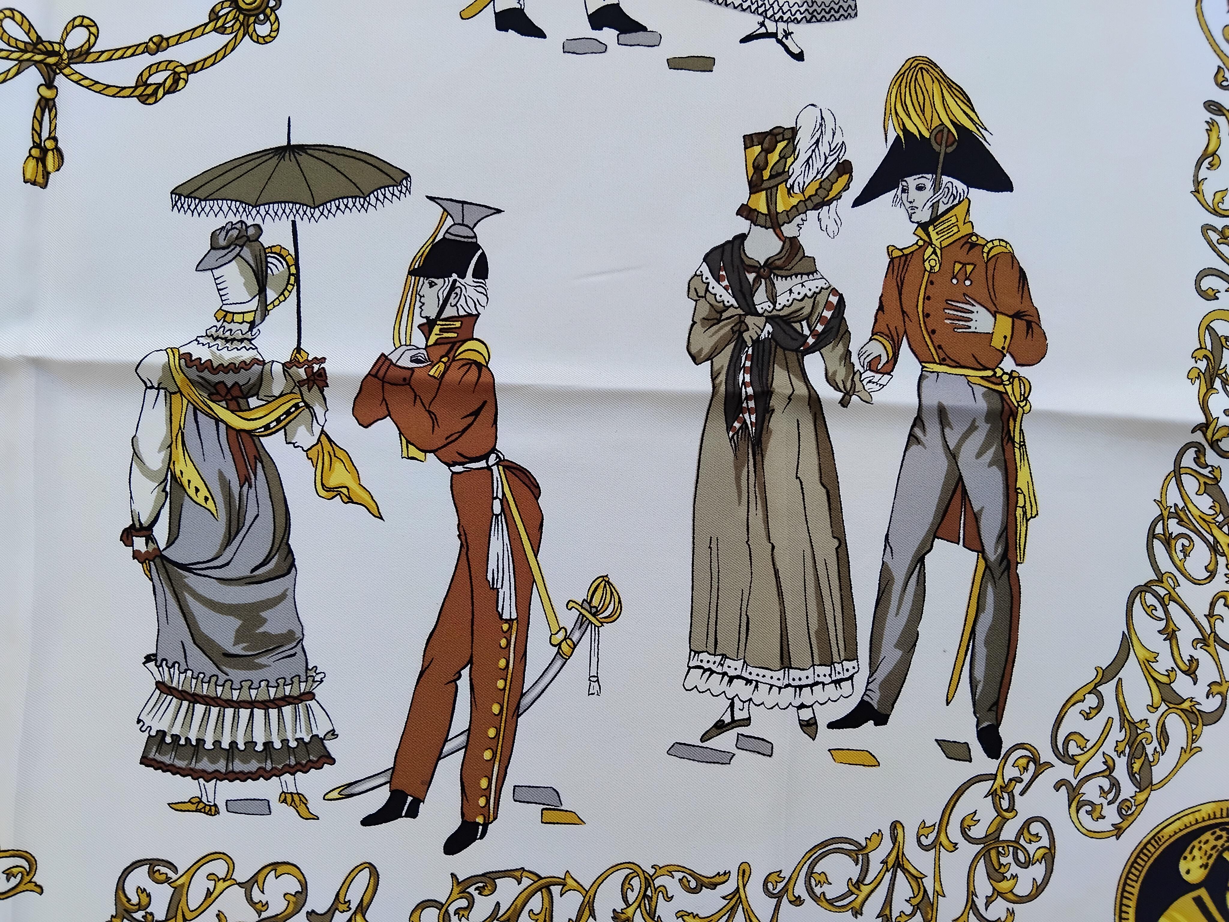 Hermès La Bonne Fortune Françoise Heron Silk Scarf 1968 35' For Sale 1