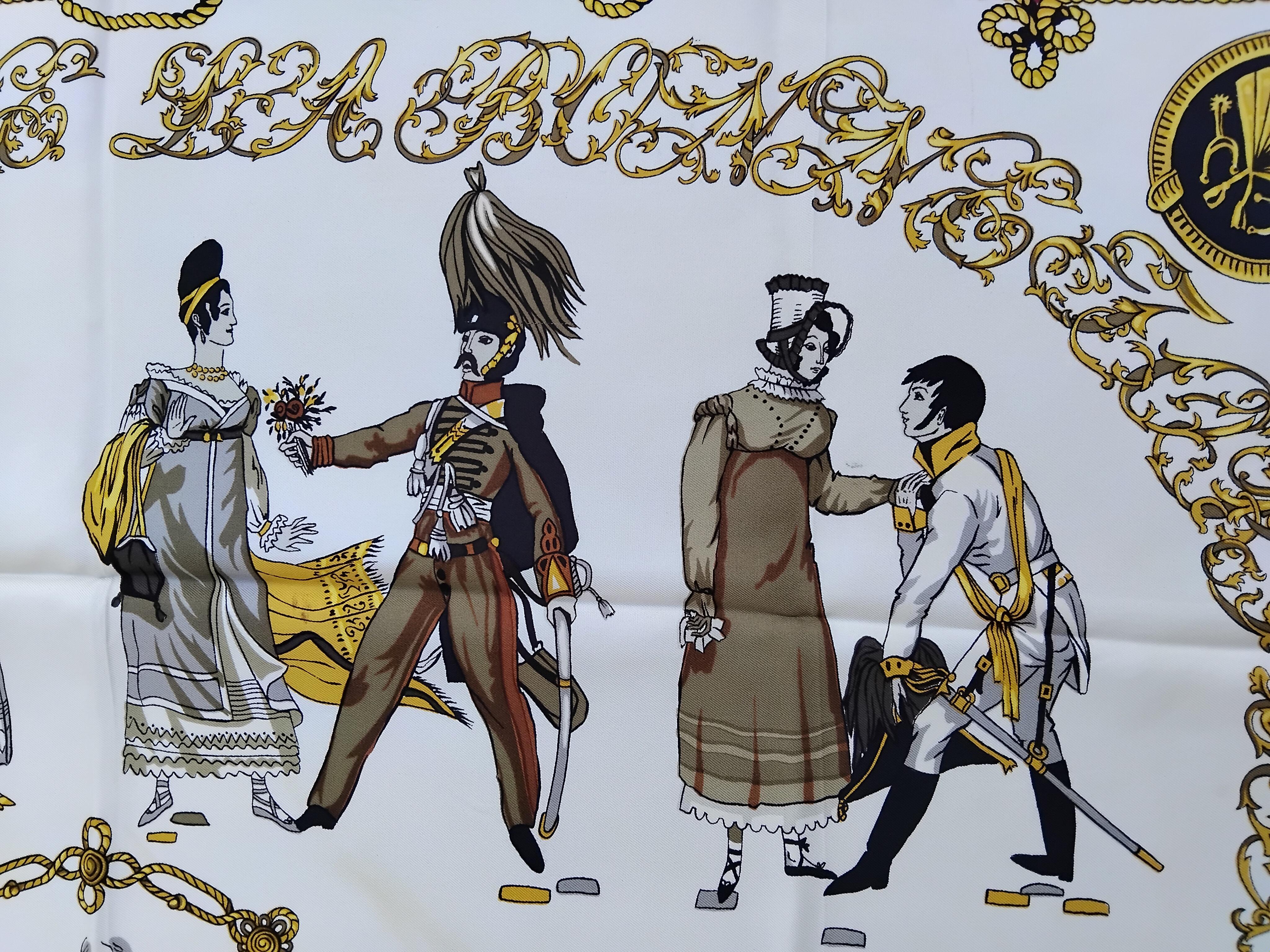 Hermès La Bonne Fortune Françoise Heron Silk Scarf 1968 35' For Sale 5