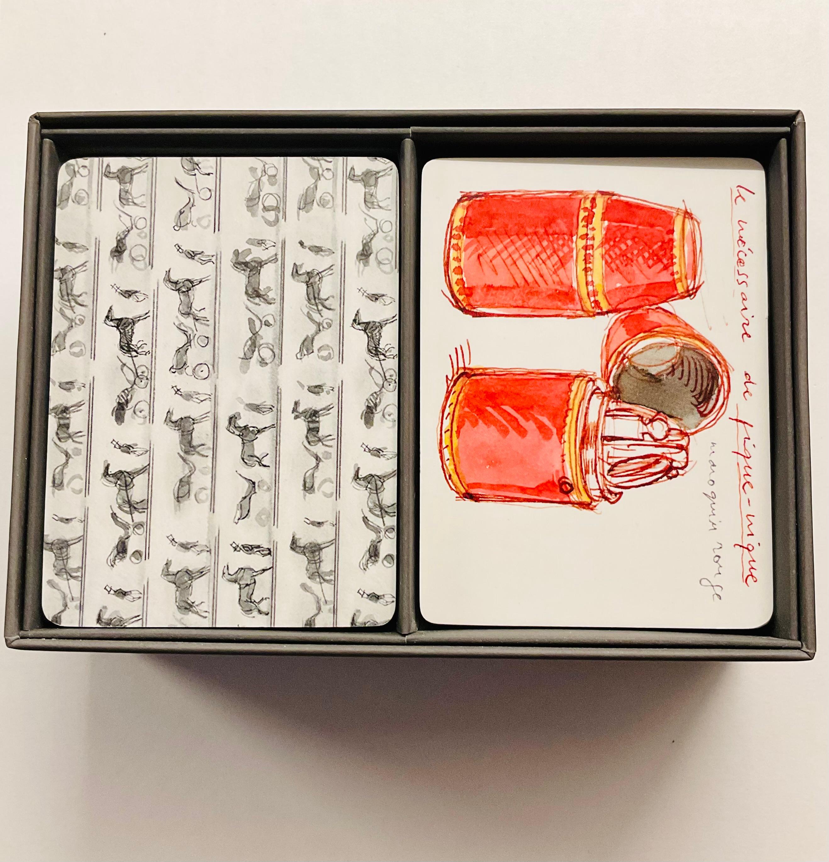 Beige Hermès La Collection Memory Game For Sale