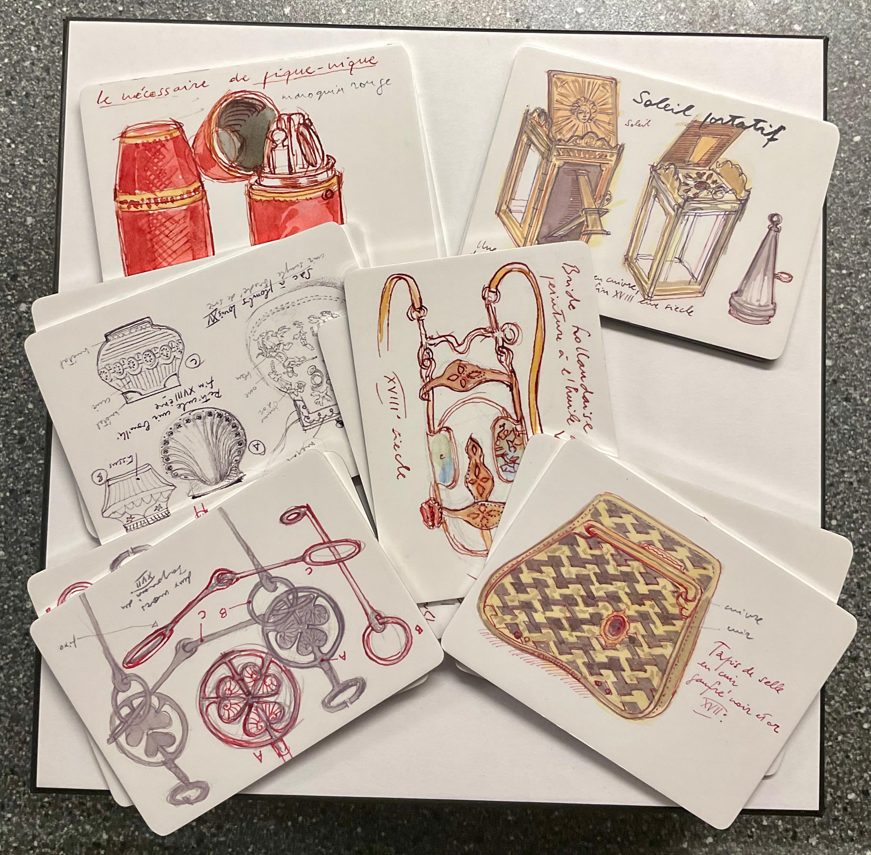 Women's or Men's Hermès La Collection Memory Game For Sale