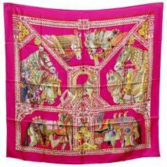Hermès 'La Danse du Cheval Marwari' Seidenschal
