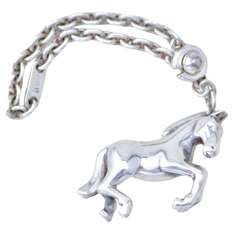Hermès La Danse Horse Charm in Sterling Silver