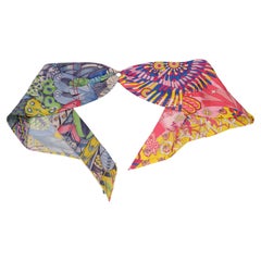 Hermès "La Danse Pacifique" Twilly Scarf