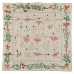 Hermès "La Danse" Rare Silk Scarf