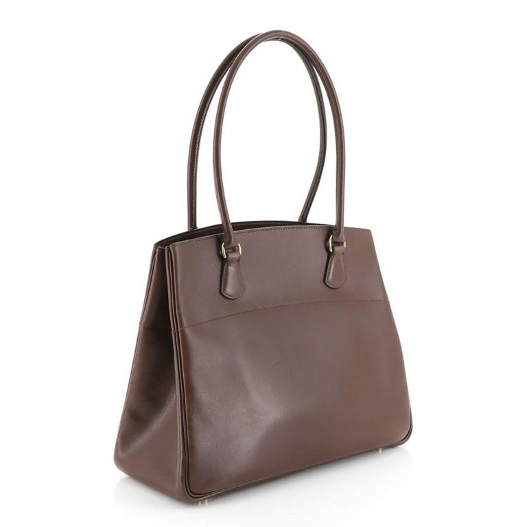 Hermes La Handbag Leather at 1stDibs