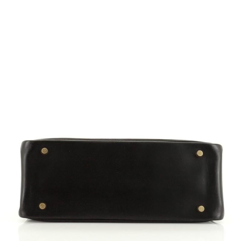 Hermes La Handbag Leather In Fair Condition In NY, NY