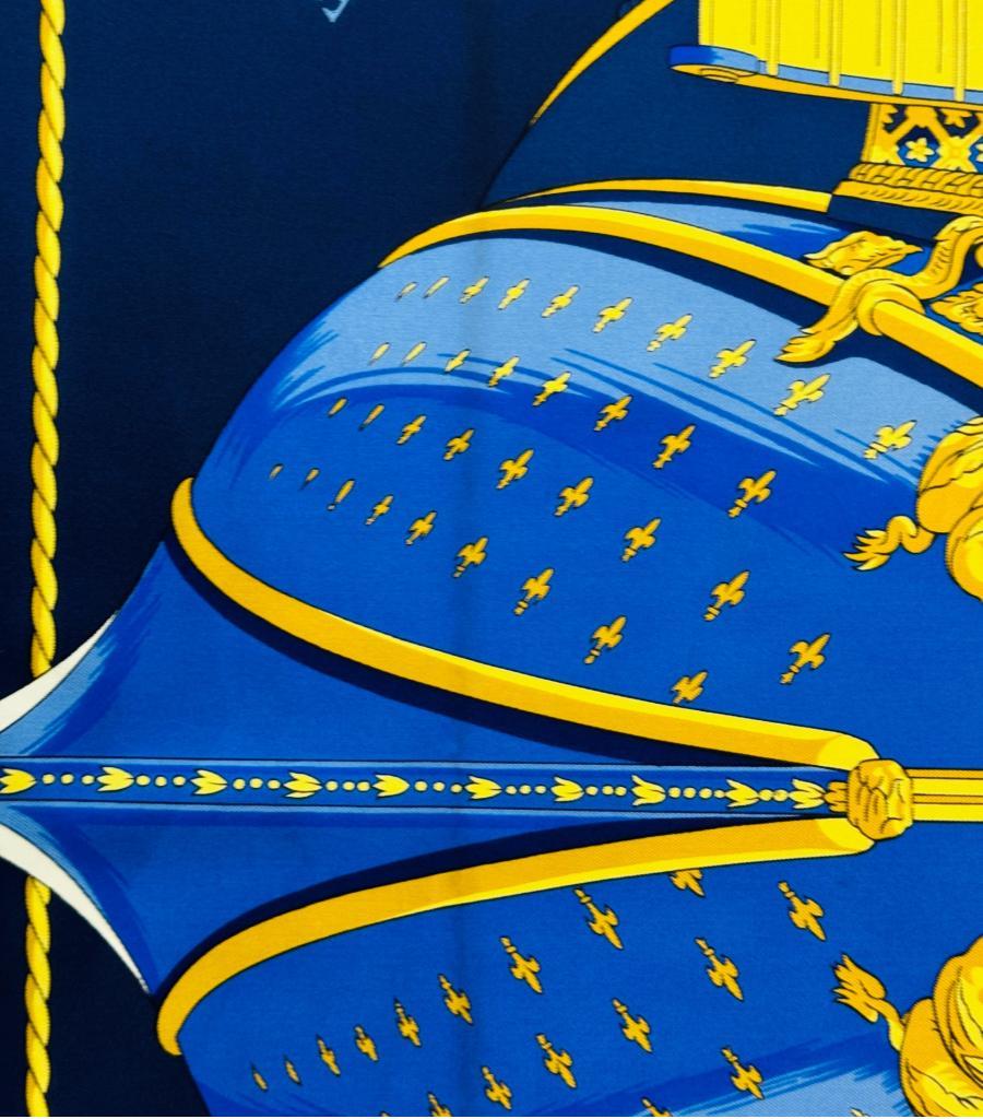 Women's Hermes 'La Reale' Silk Scarf By Hugo Grygkar