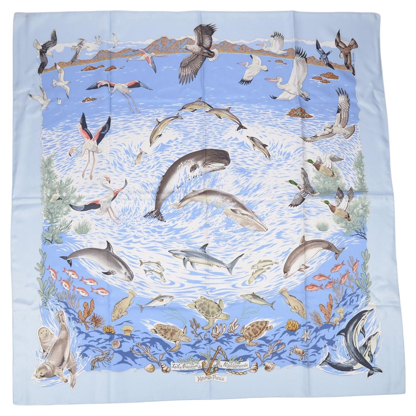 Sciarpa di Hermès "La Vie de la Méditerranee