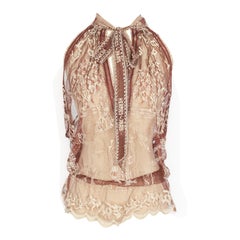 Hermès lace top