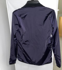 Hermes Ladies Warm Up Fleece Jacket Navy NEW