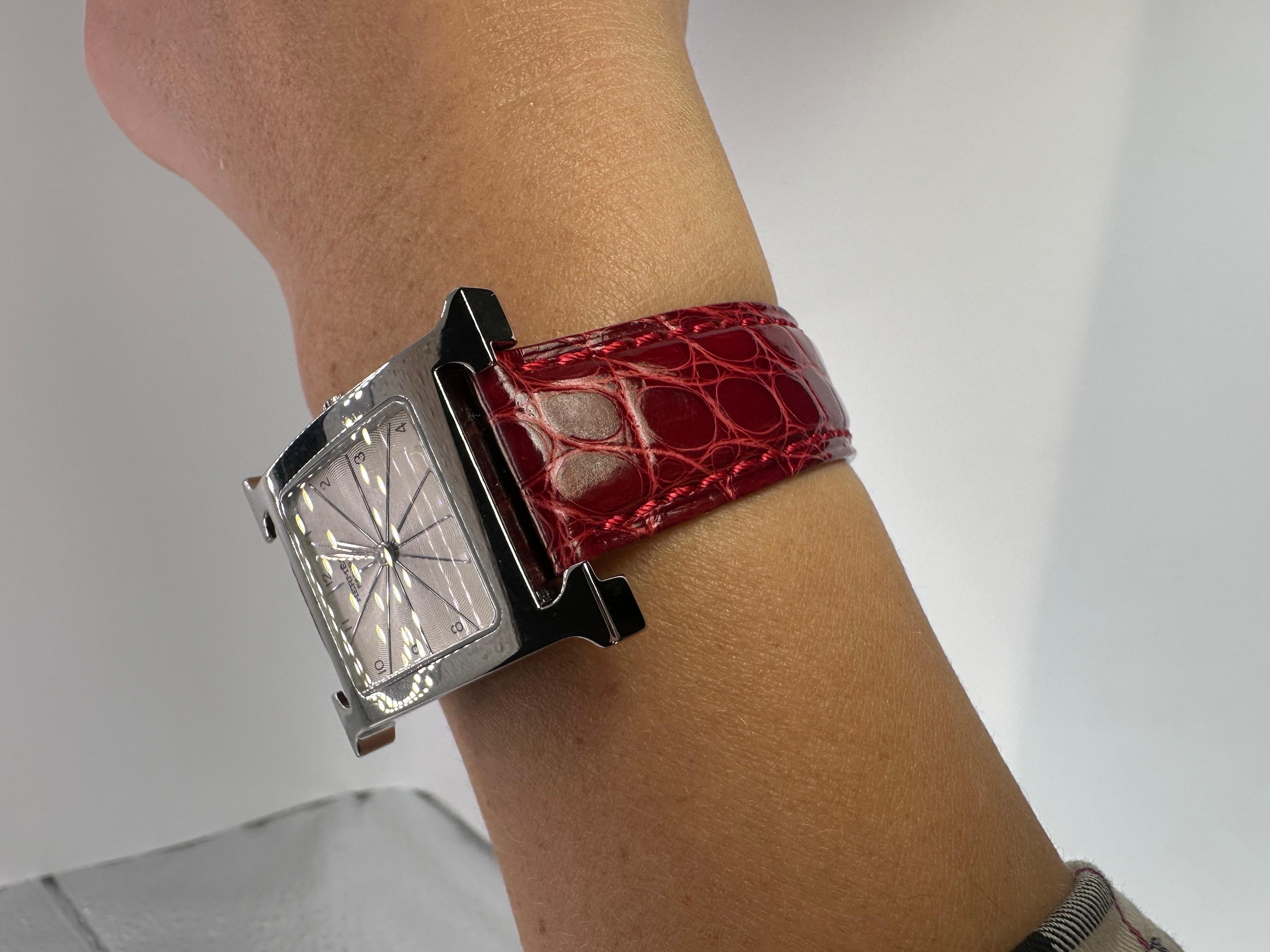 Women's or Men's Hermes ladies watch Stainless Steel