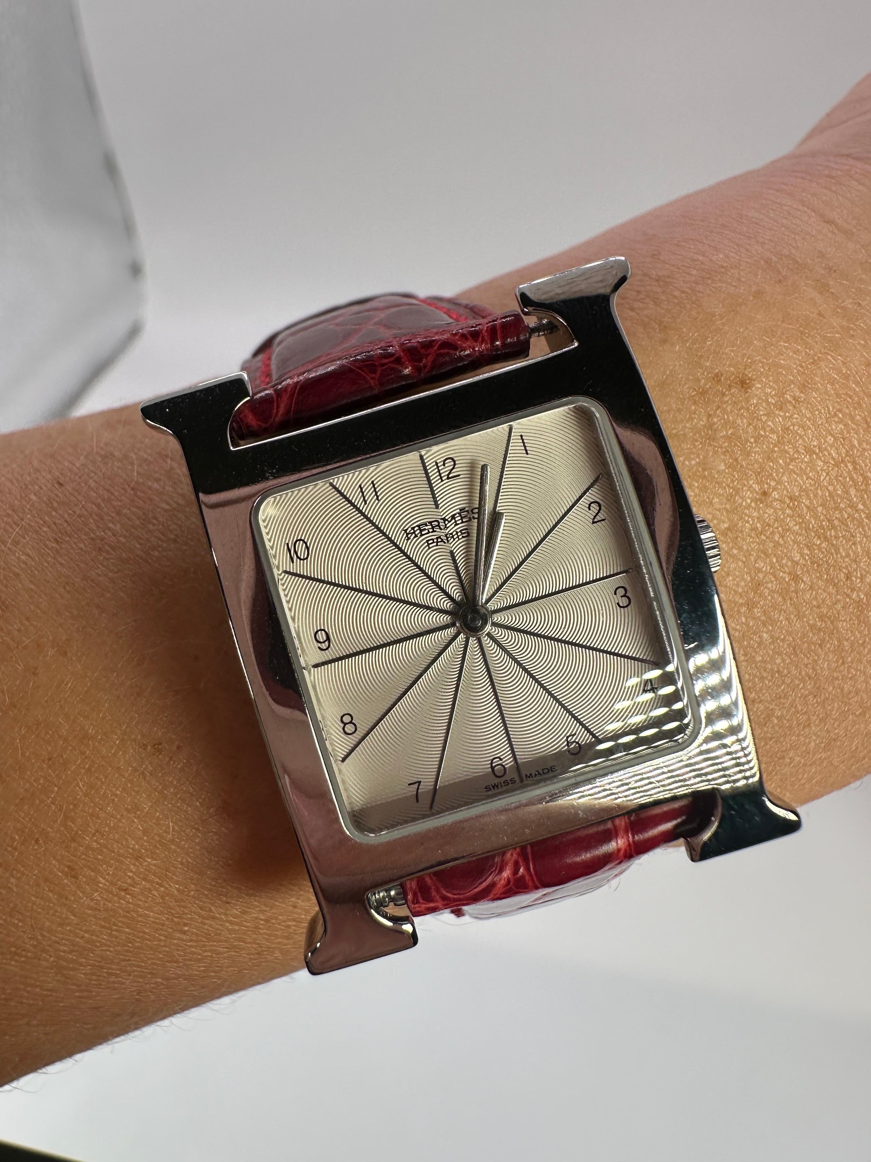 Hermes ladies watch Stainless Steel 1