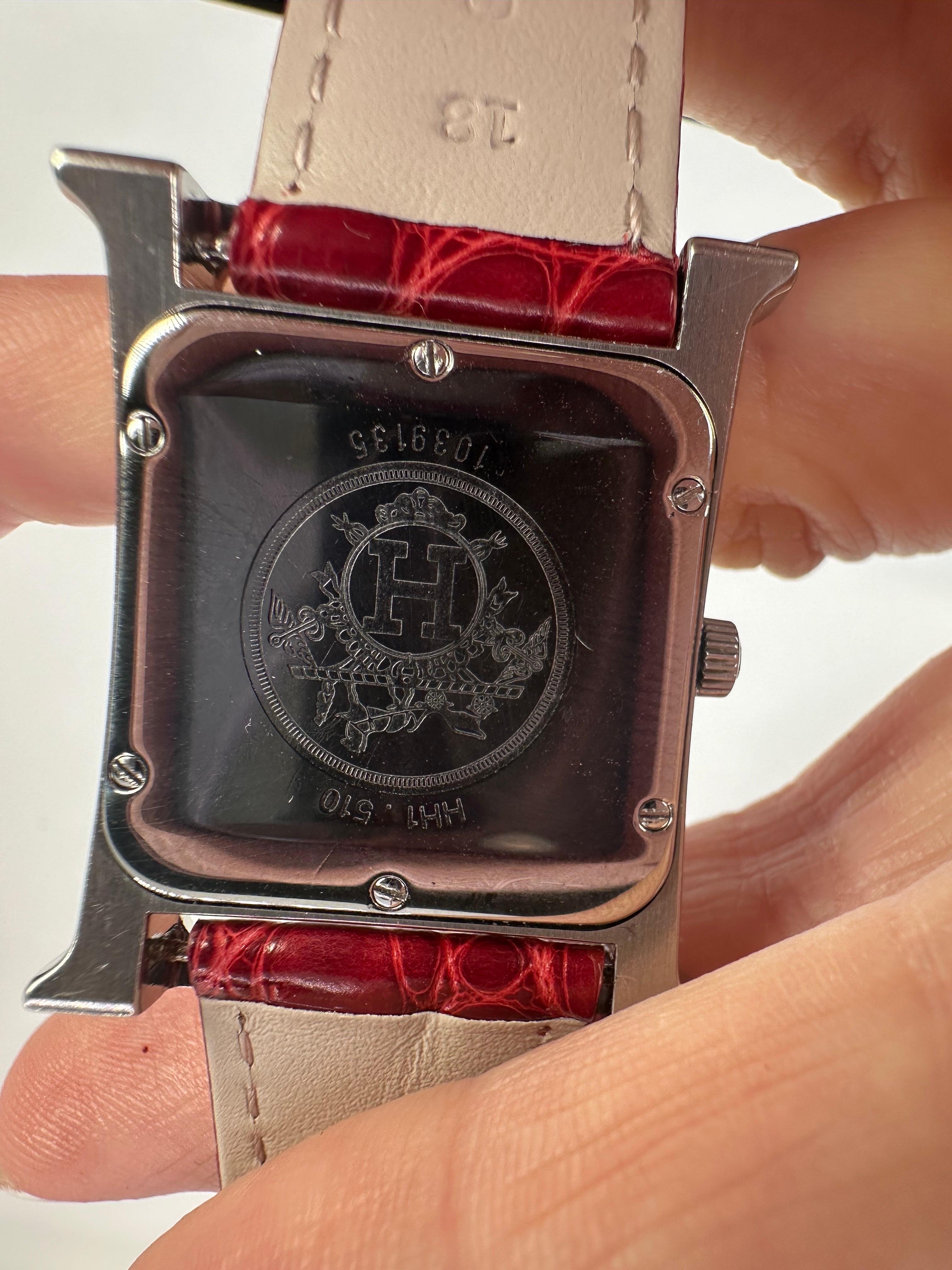 Hermes ladies watch Stainless Steel 2