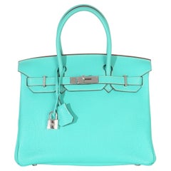 Hermès Lagoon Togo Birkin 30 PHW