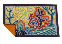 Hermes Landscape Terry Beach Towel