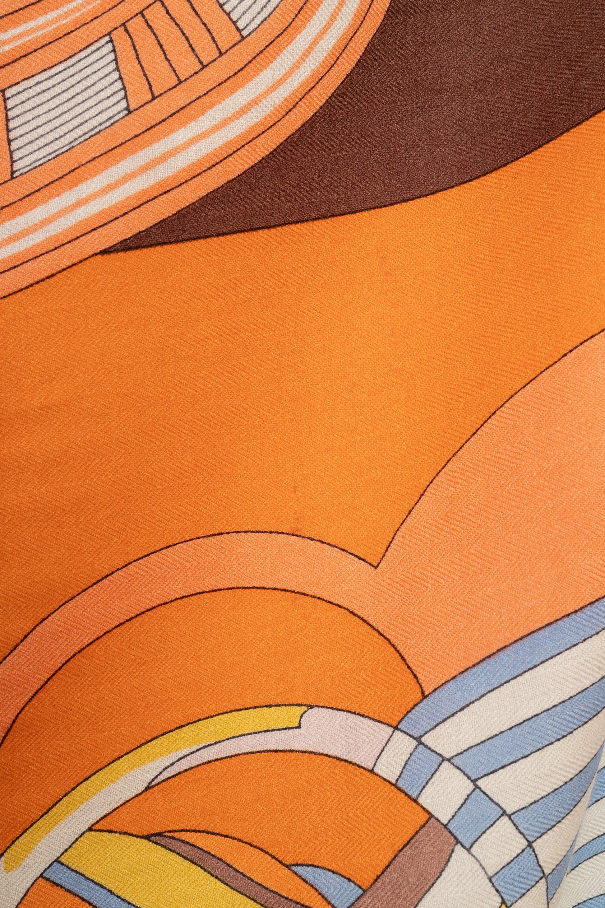 Hermès Große Kaschmirstola 'Imaginary Saddle', 2023 1