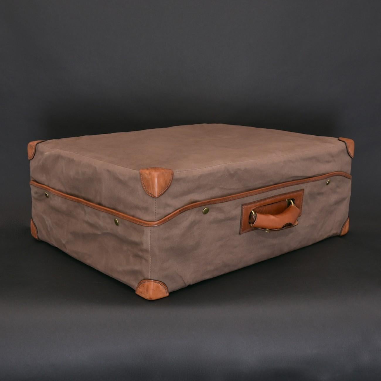 Hermès Large Leather Suitcase, circa 1955 8