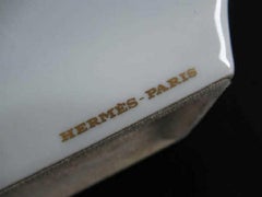 Großer Zigarren-Aschenbecher mit Segelbootmotiv von Hermès 240256