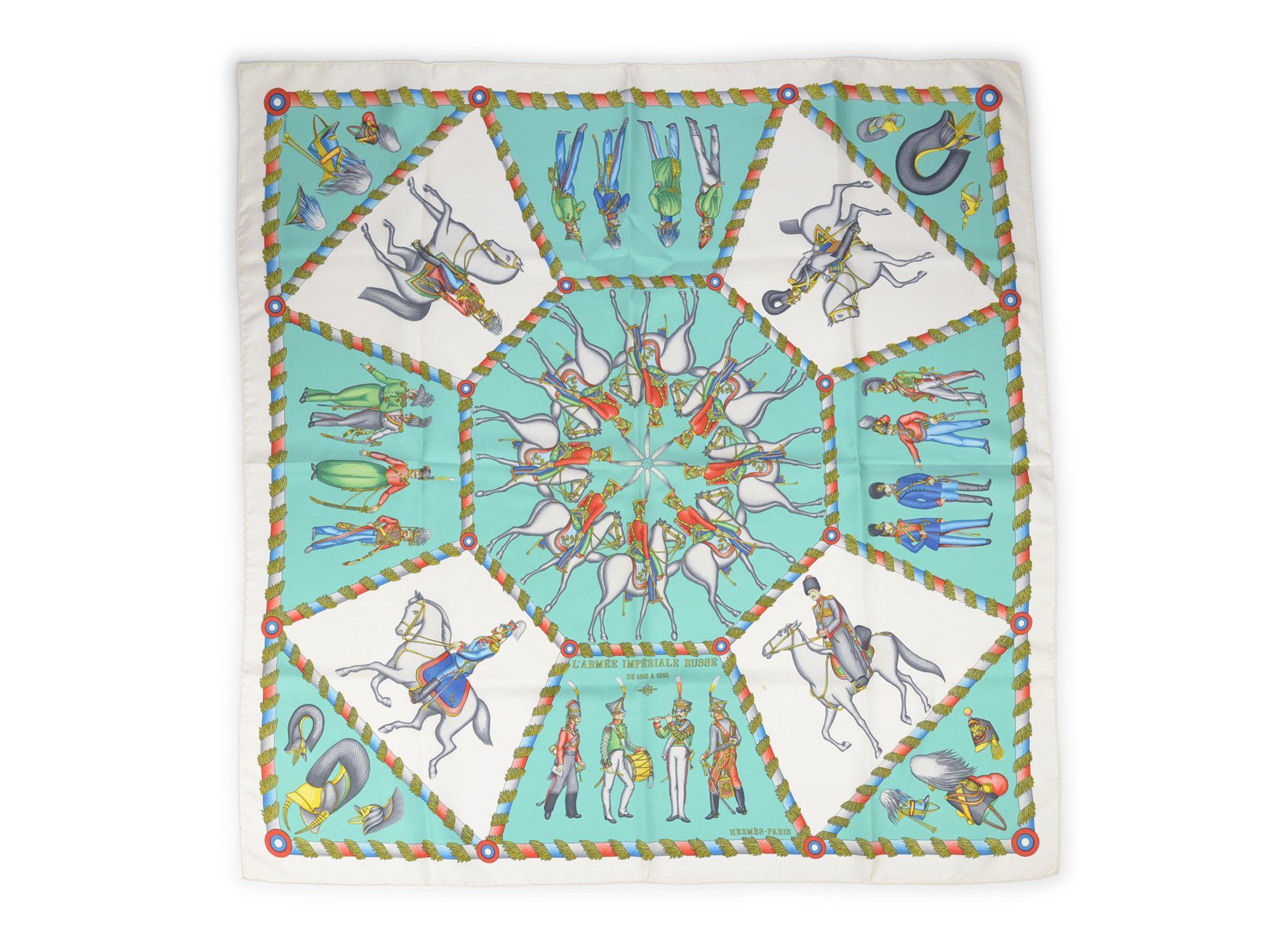 Hermès "L
Armée Impériale Russe" Scarf