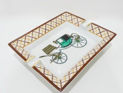 Hermés Late 20th Century Caléche Porcelain Tray