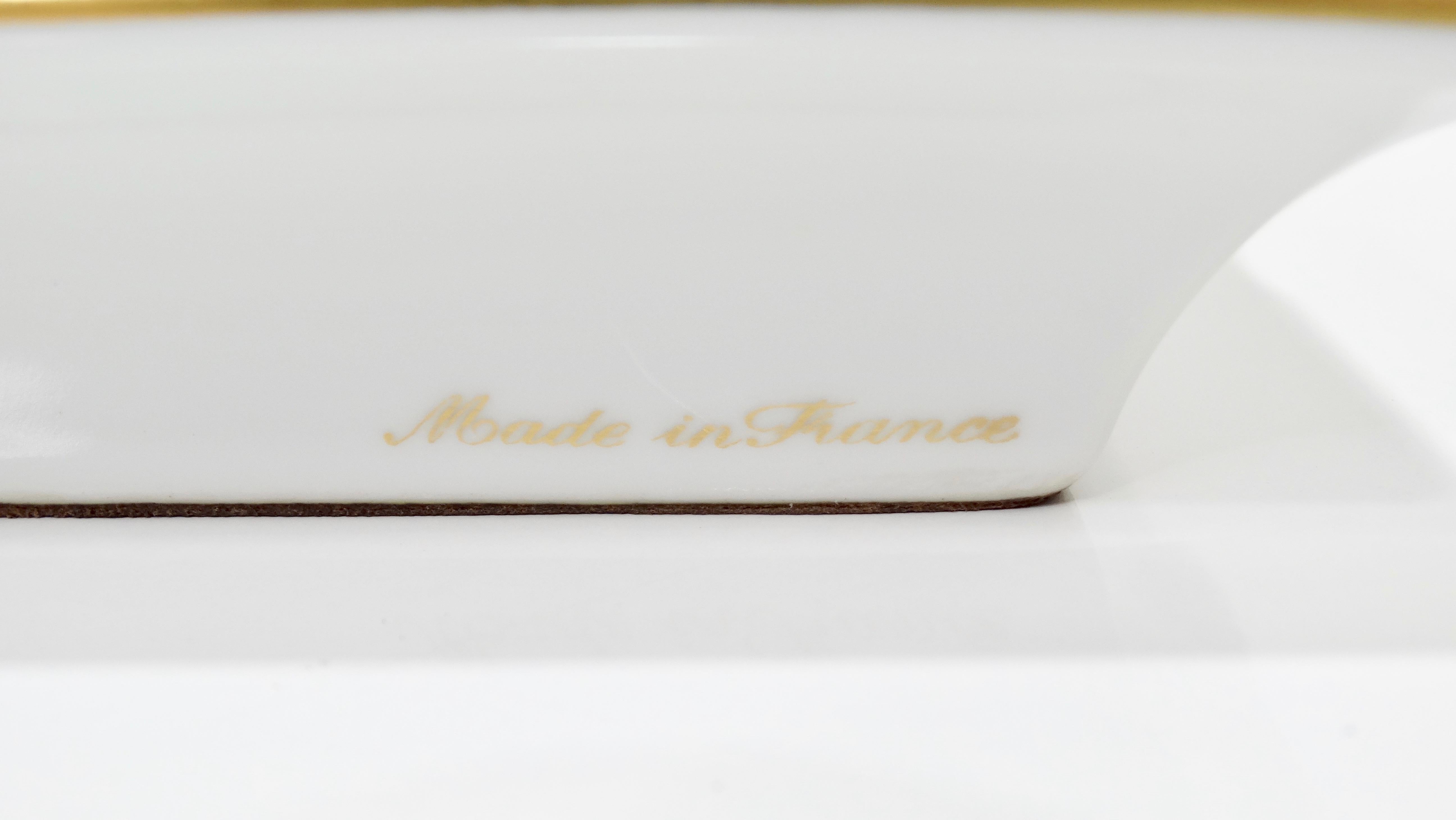 Hermés Late 20th Century Cheval Horse Porcelain Tray  In Good Condition In Scottsdale, AZ
