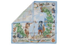 Hermès "Le Canada" by Kermit Oliver Collectible Silk Scarf