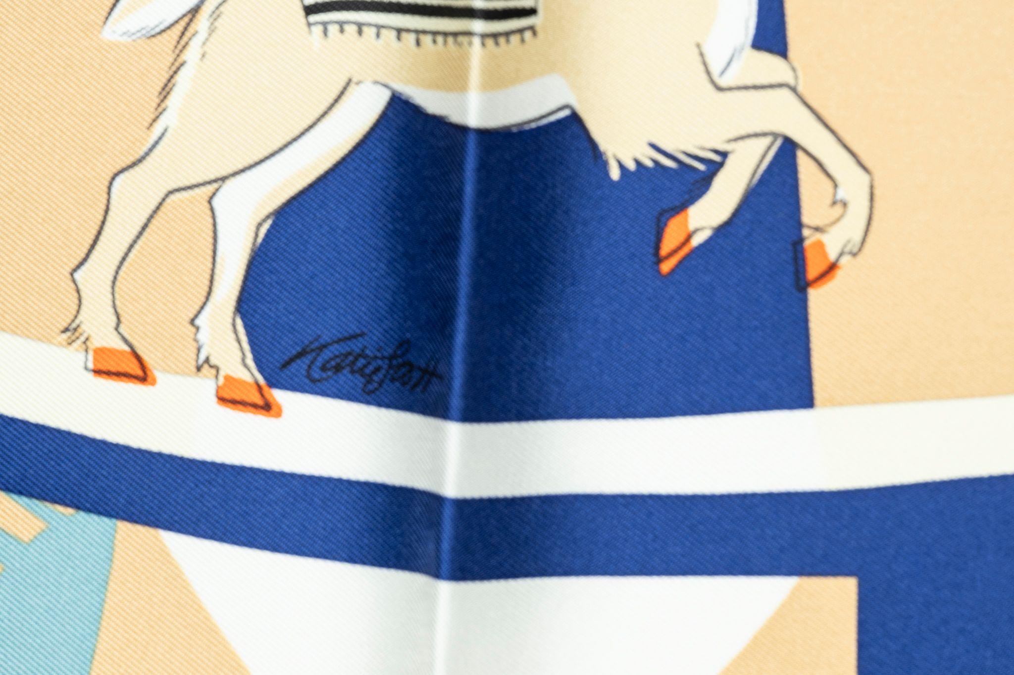 Beige Sciarpa Hermès 