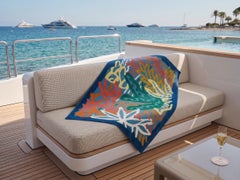 Hermès Le Chant des Cigales Terry Beach Towel