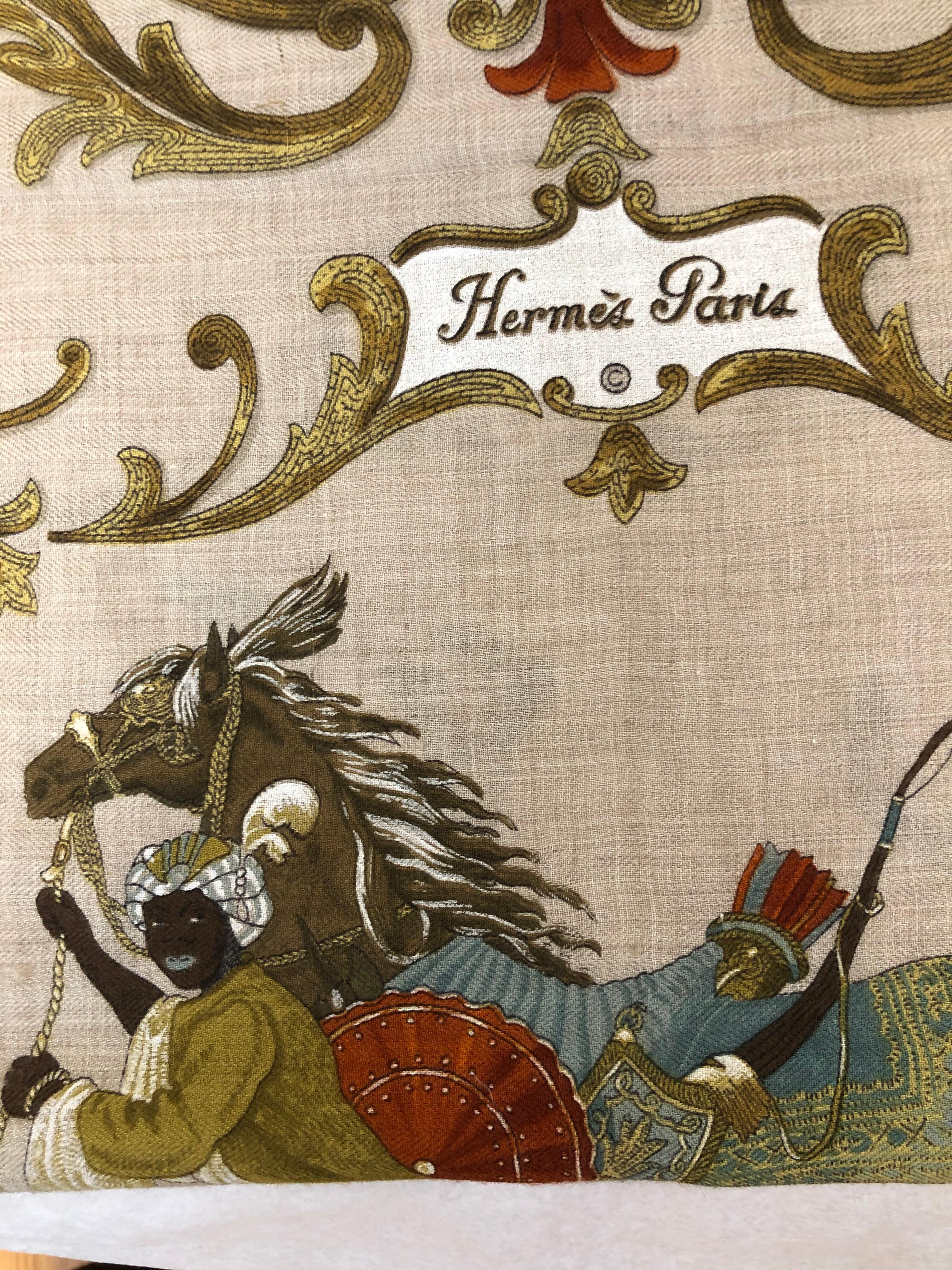 cheval turc hermes scarf