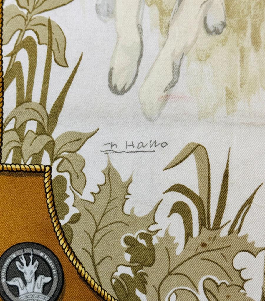 Women's Hermes 'Le Debuche' Silk Scarf By Charles Hallo