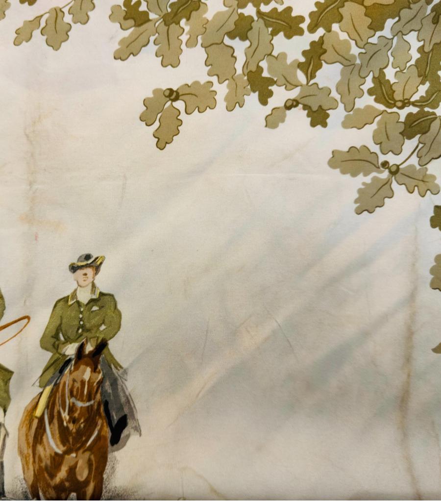 Hermes 'Le Debuche' Silk Scarf By Charles Hallo 1