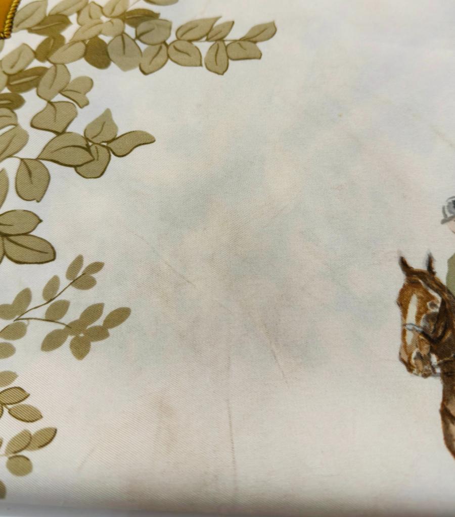 Hermes 'Le Debuche' Silk Scarf By Charles Hallo 3