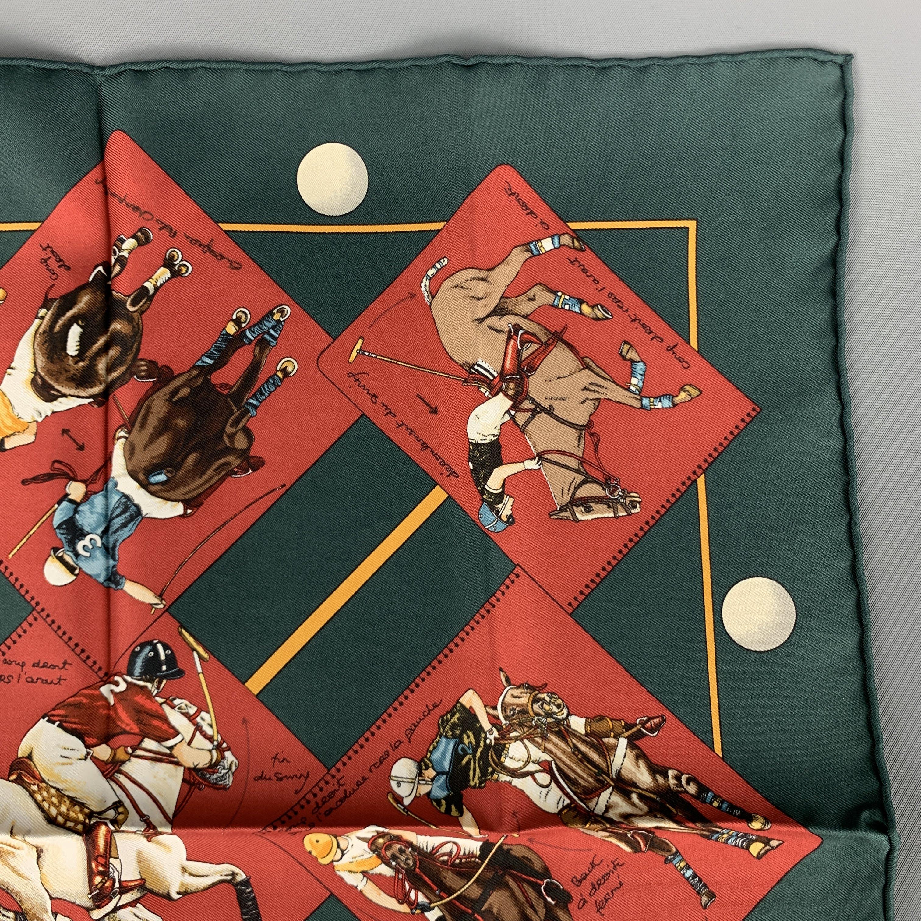 hermes pocket square
