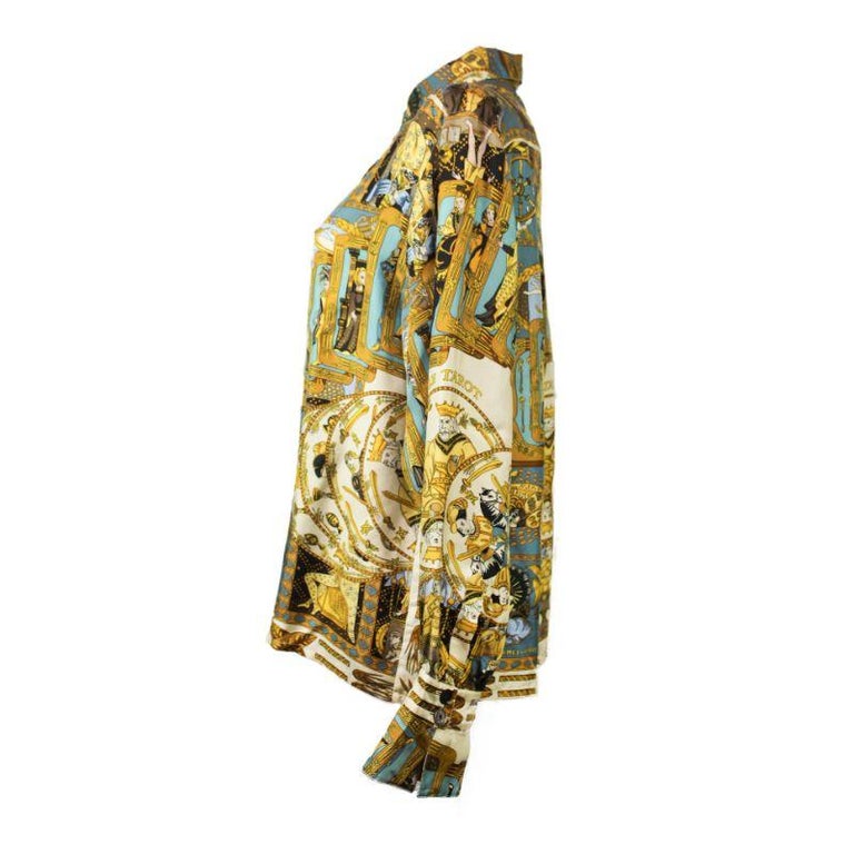 Chemise En Soie Vintage Coogi Australia - Style Beach Multicolore, Taille XL