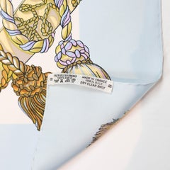 Hermès "Le Timbalier" 90cm Silk Twill Scarf by Marie-Françoise Héron, 2010.