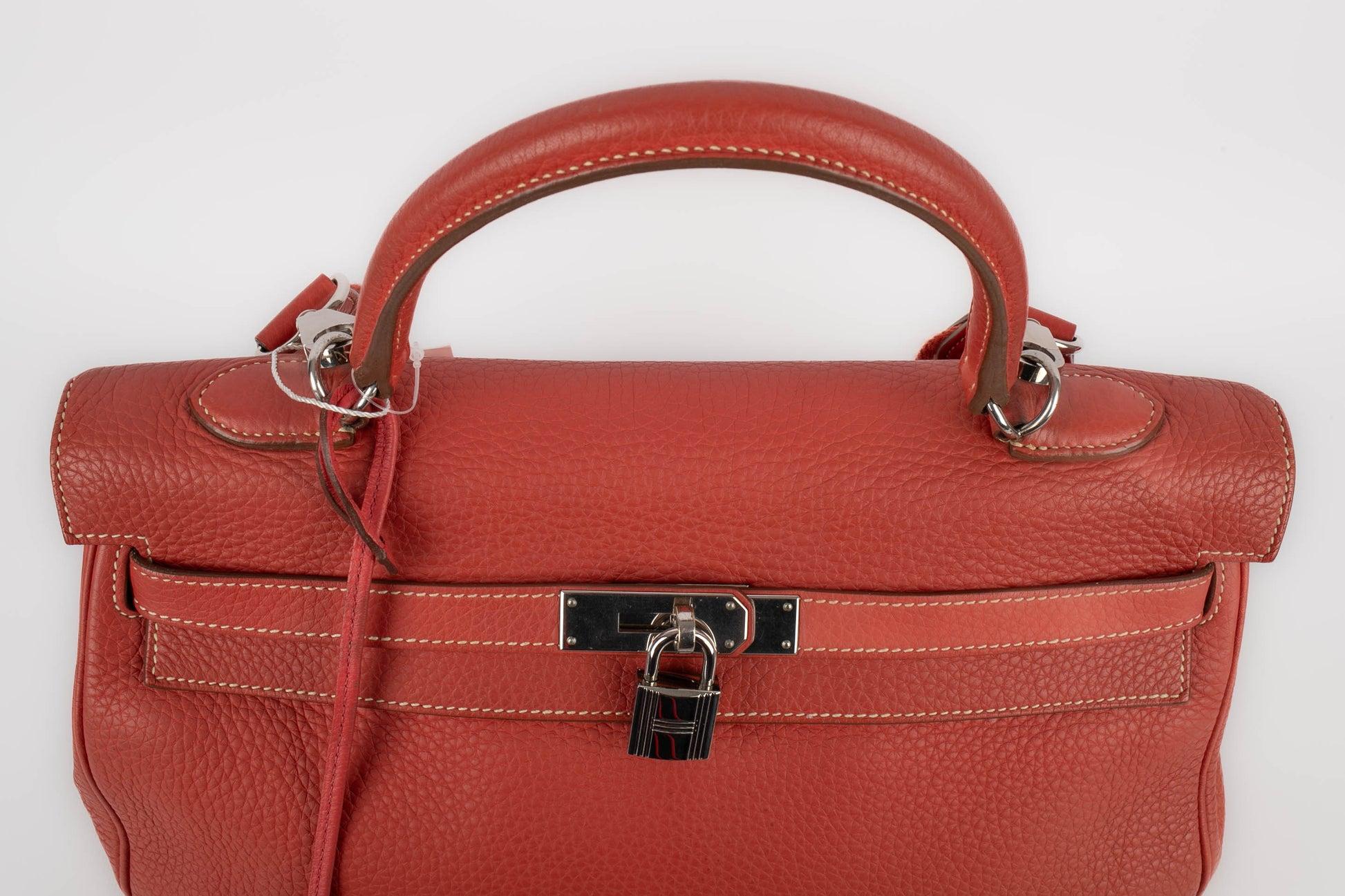 Hermès Kelly Leather Bag For Sale 7