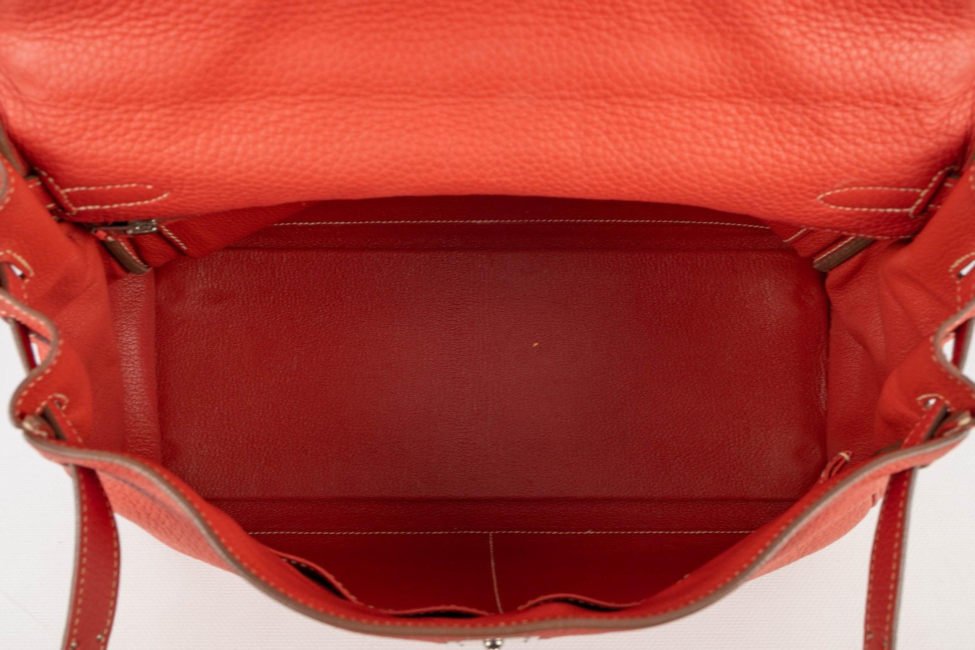 Hermès Kelly Leather Bag For Sale 9