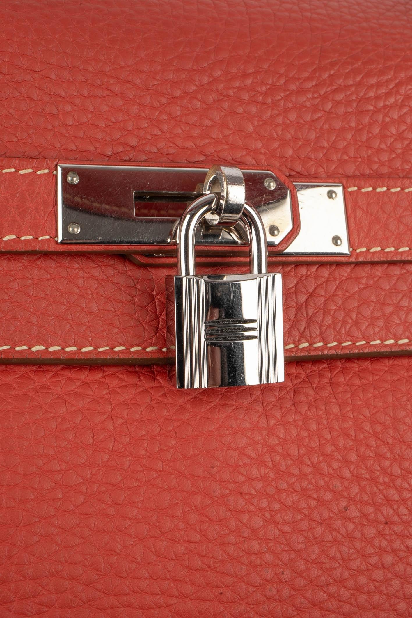 Hermès Kelly Leather Bag For Sale 1
