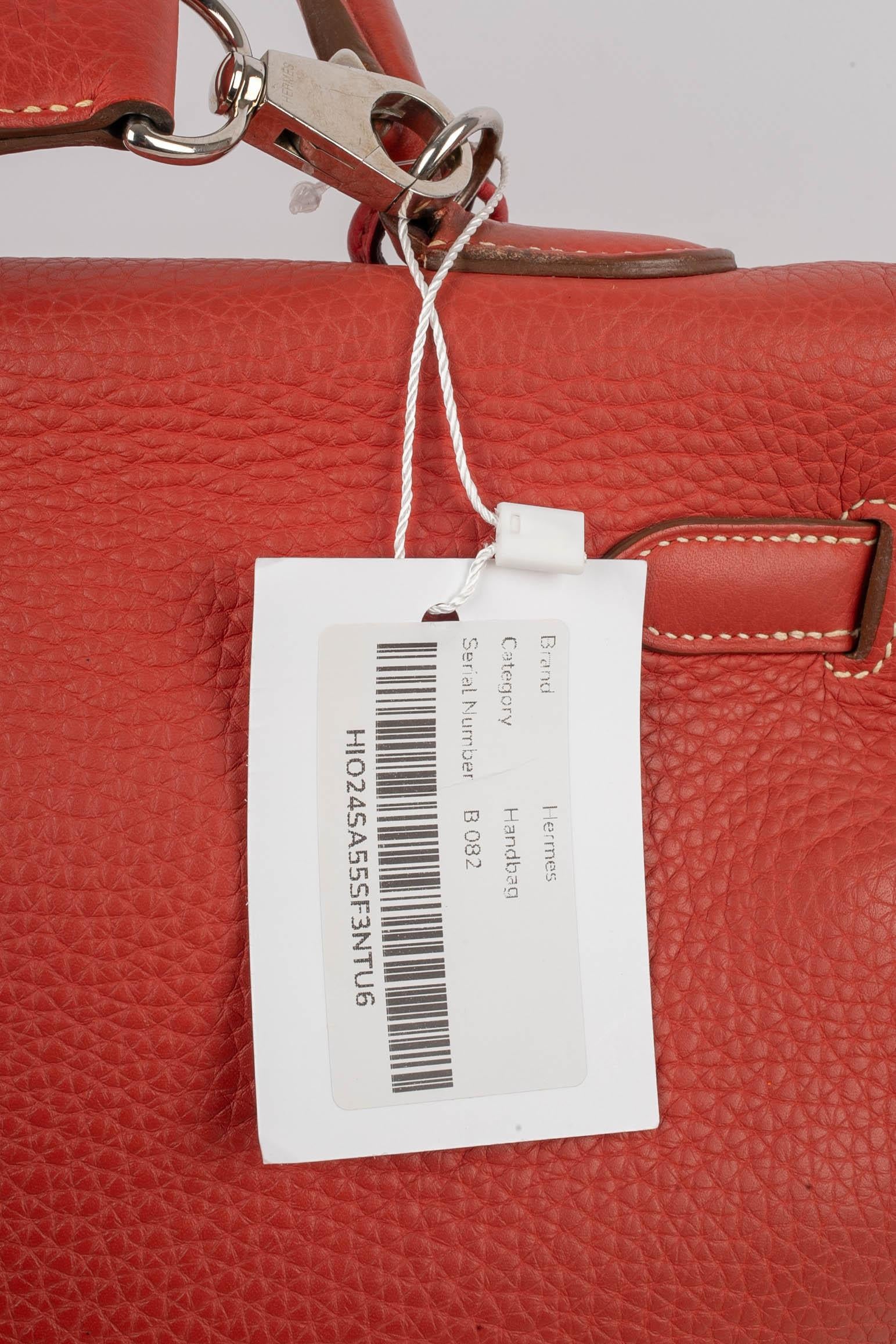 Hermès Kelly Leather Bag For Sale 3