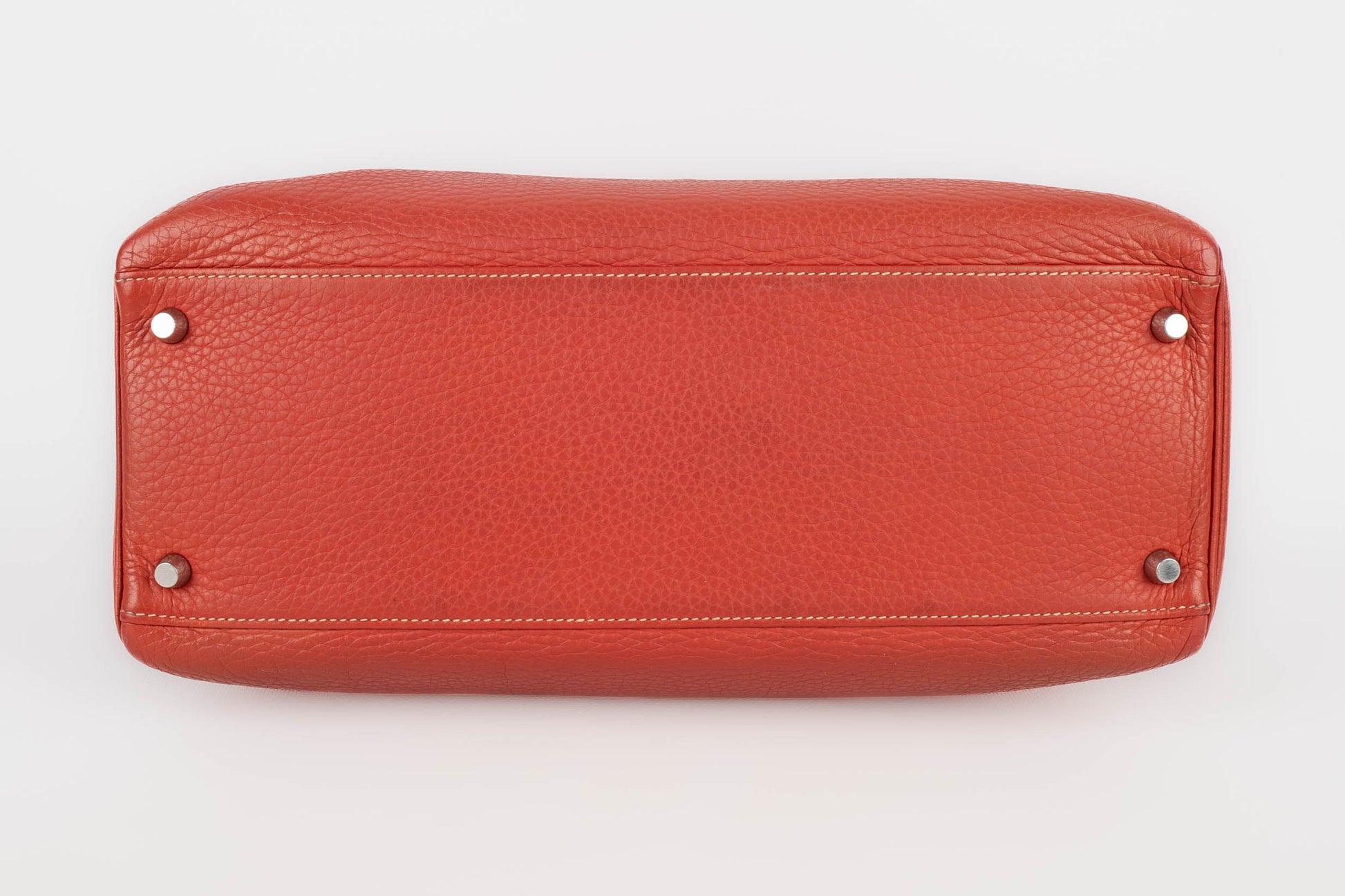 Hermès Kelly Leather Bag For Sale 4