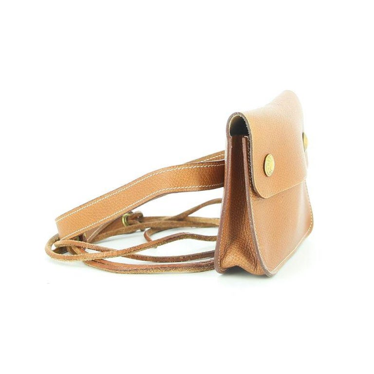 Hermes Leather Belt Bag For Sale at 1stDibs