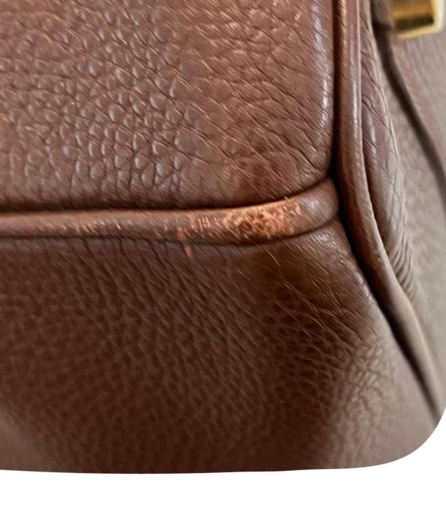 Hermes Leather Birkin 35cm Vintage 9