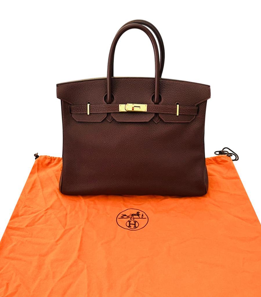Hermes Leather Birkin 35cm Vintage 5