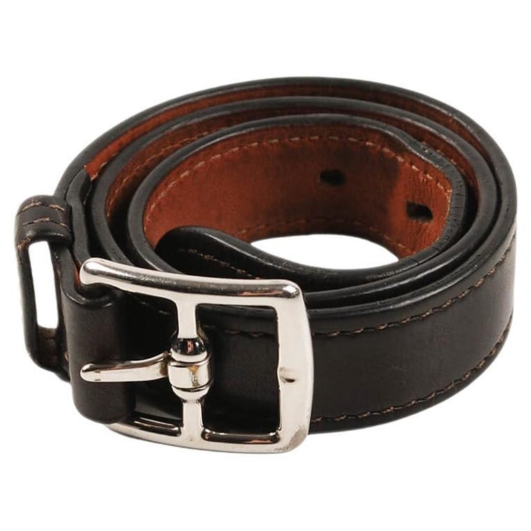 Hermes Leather bracelet Men / Women Unisex at 1stDibs