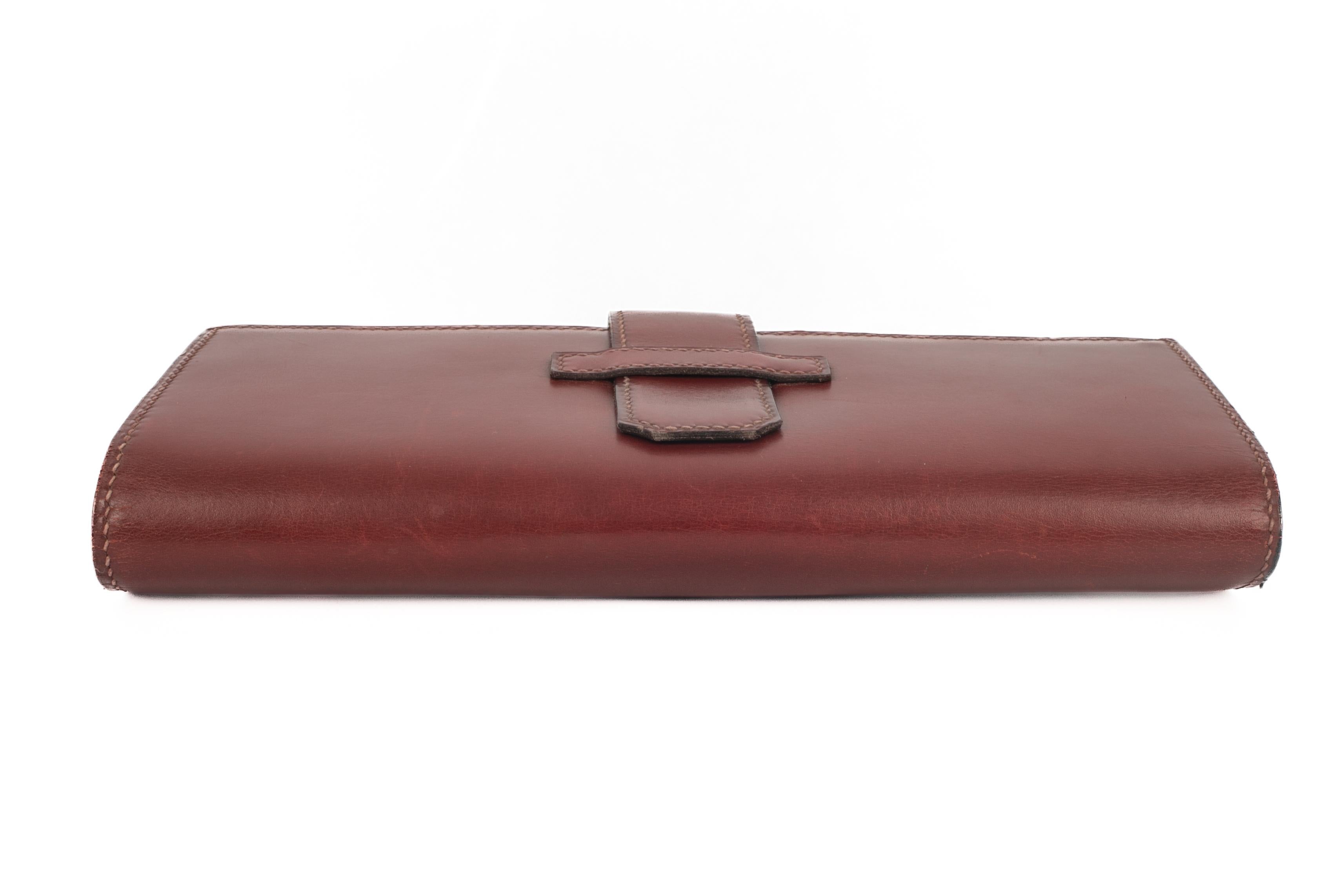 Hermès Kartenetui aus Leder im Zustand „Hervorragend“ im Angebot in SAINT-OUEN-SUR-SEINE, FR
