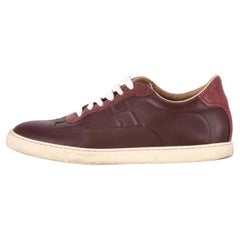 Hermes Leder & Eidechsenhaut 'H' Sneakers