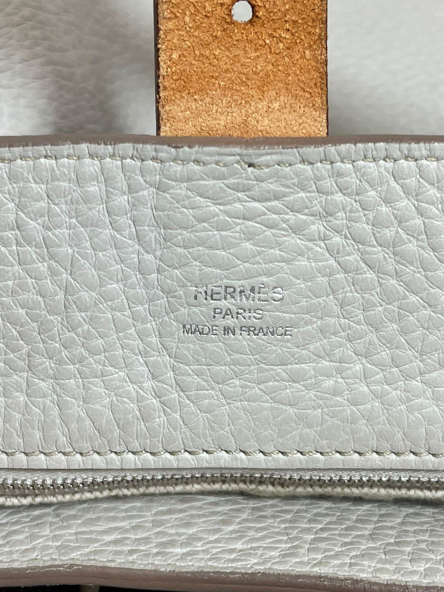 Hermes Leather Marwari GM Tote bag en vente 1